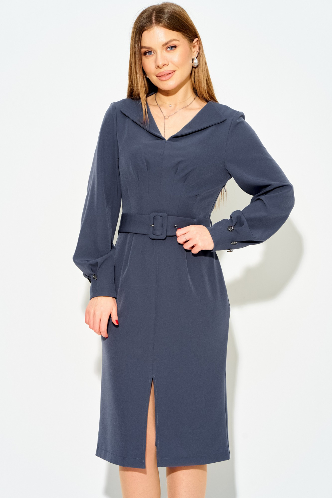 Платье LAIKONY L-543 деним - фото 4