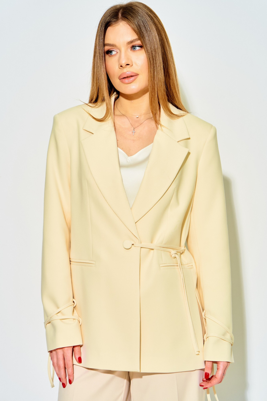 Жакет LAIKONY L-614 сливочный