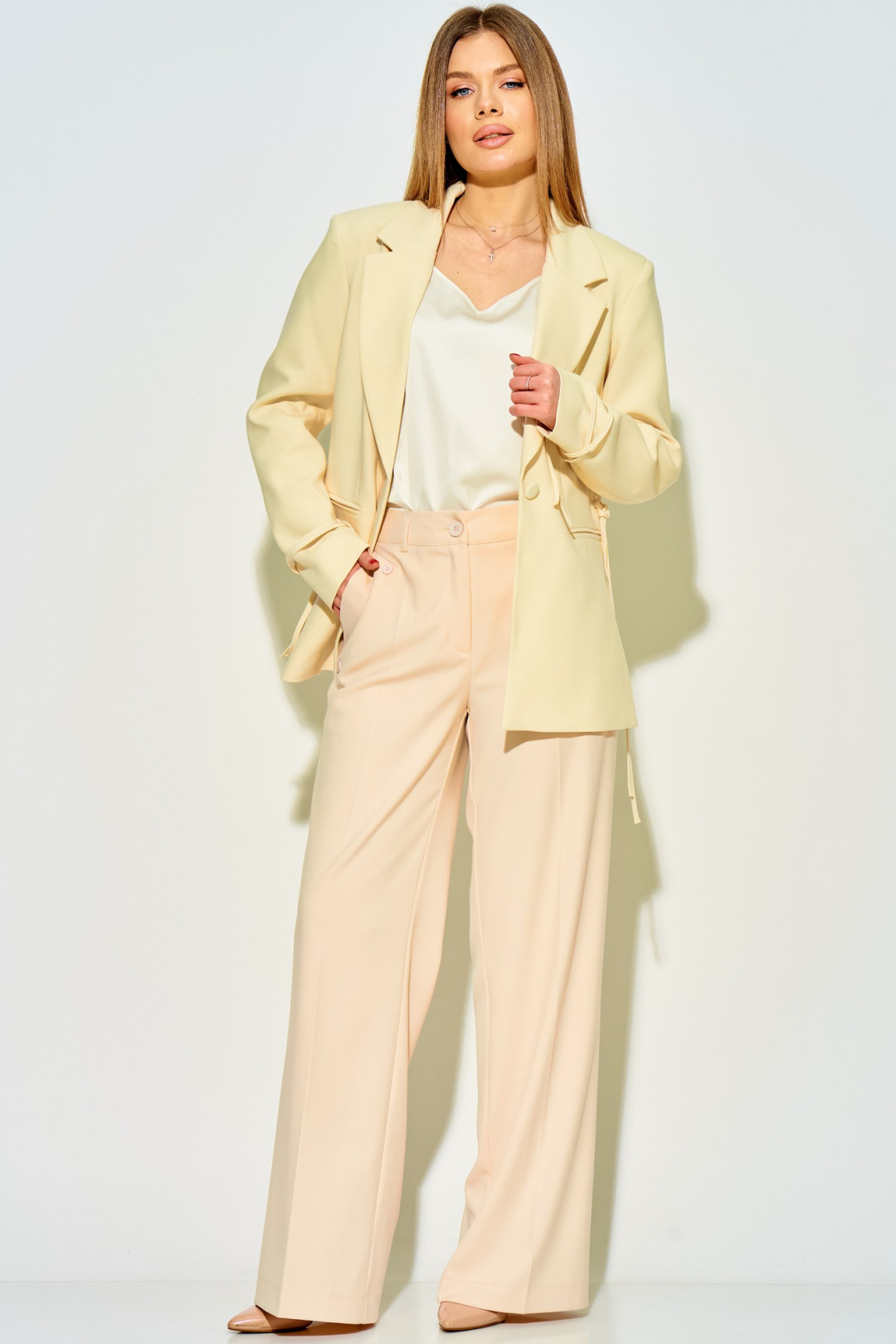 Жакет LAIKONY L-614 сливочный