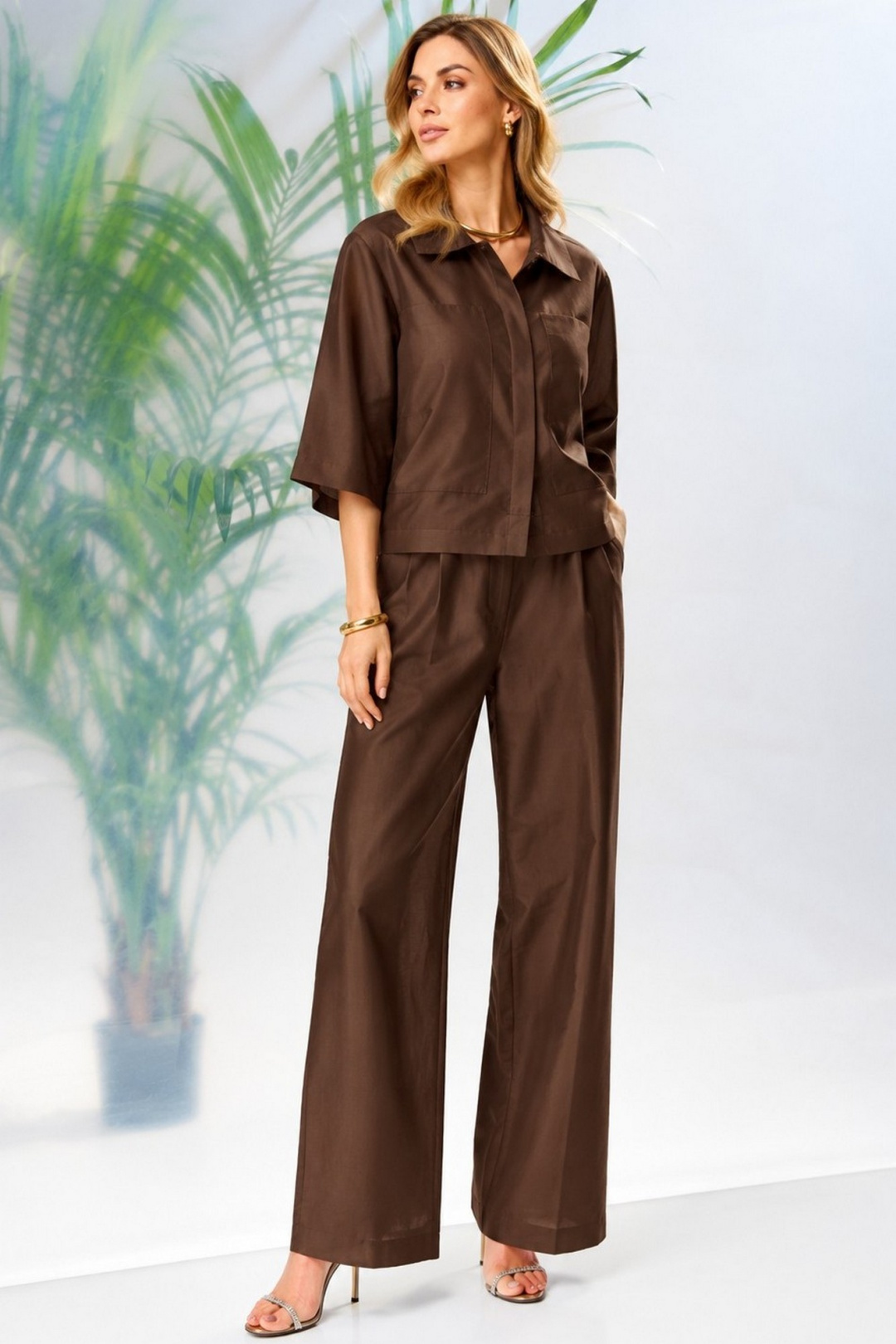 Костюм LAIKONY L-692 шоколад