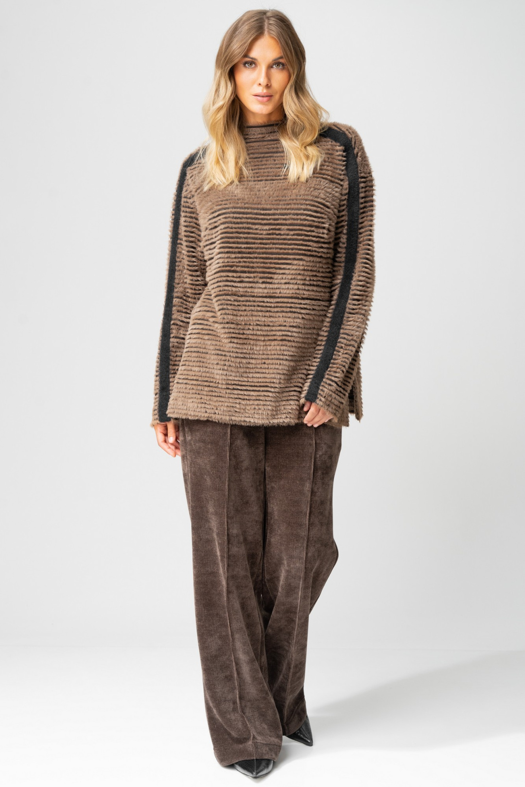 Брюки LAIKONY L-693-2 капучино