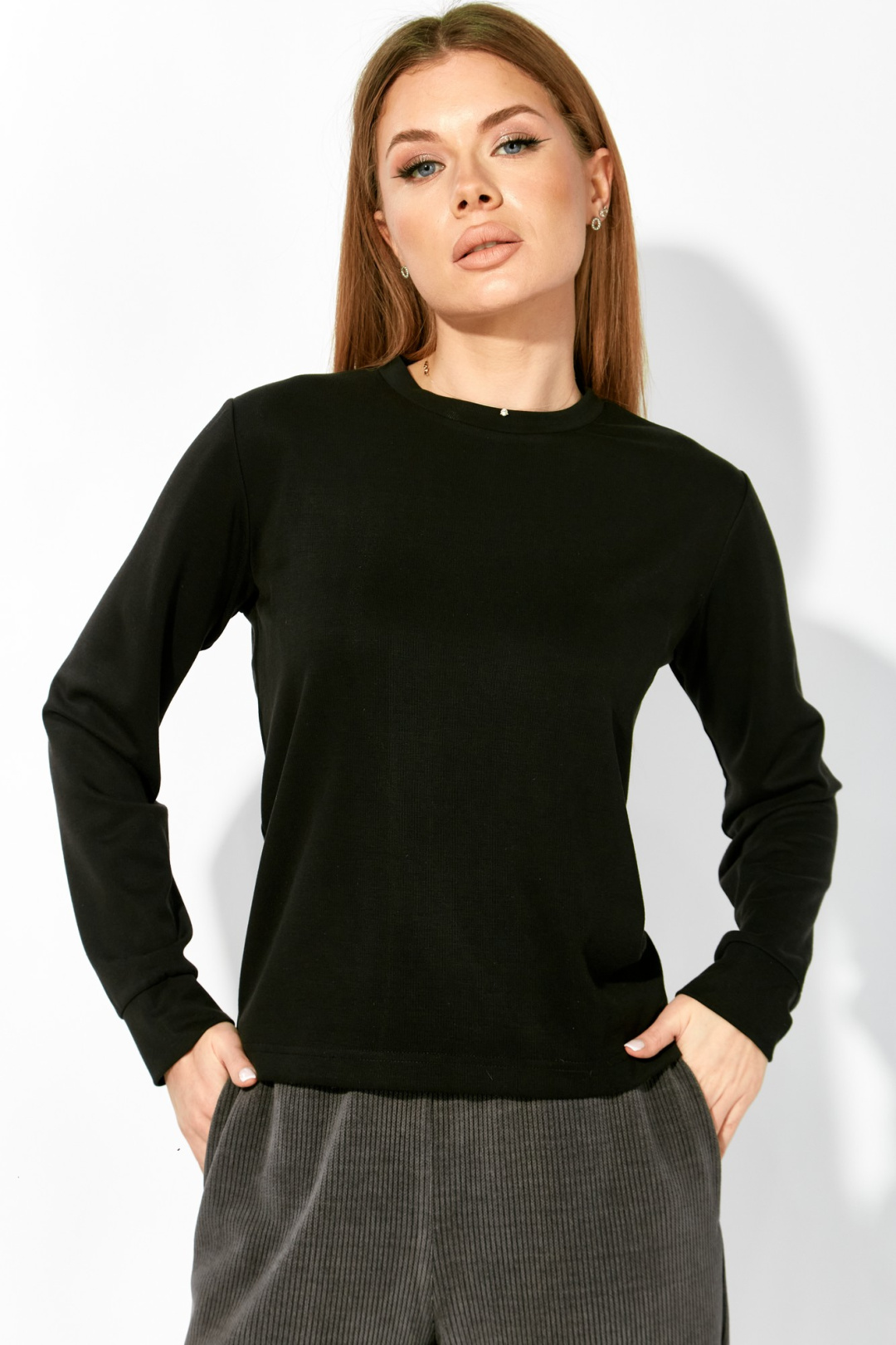 Брюки LAIKONY L-693-2 серый - фото 5