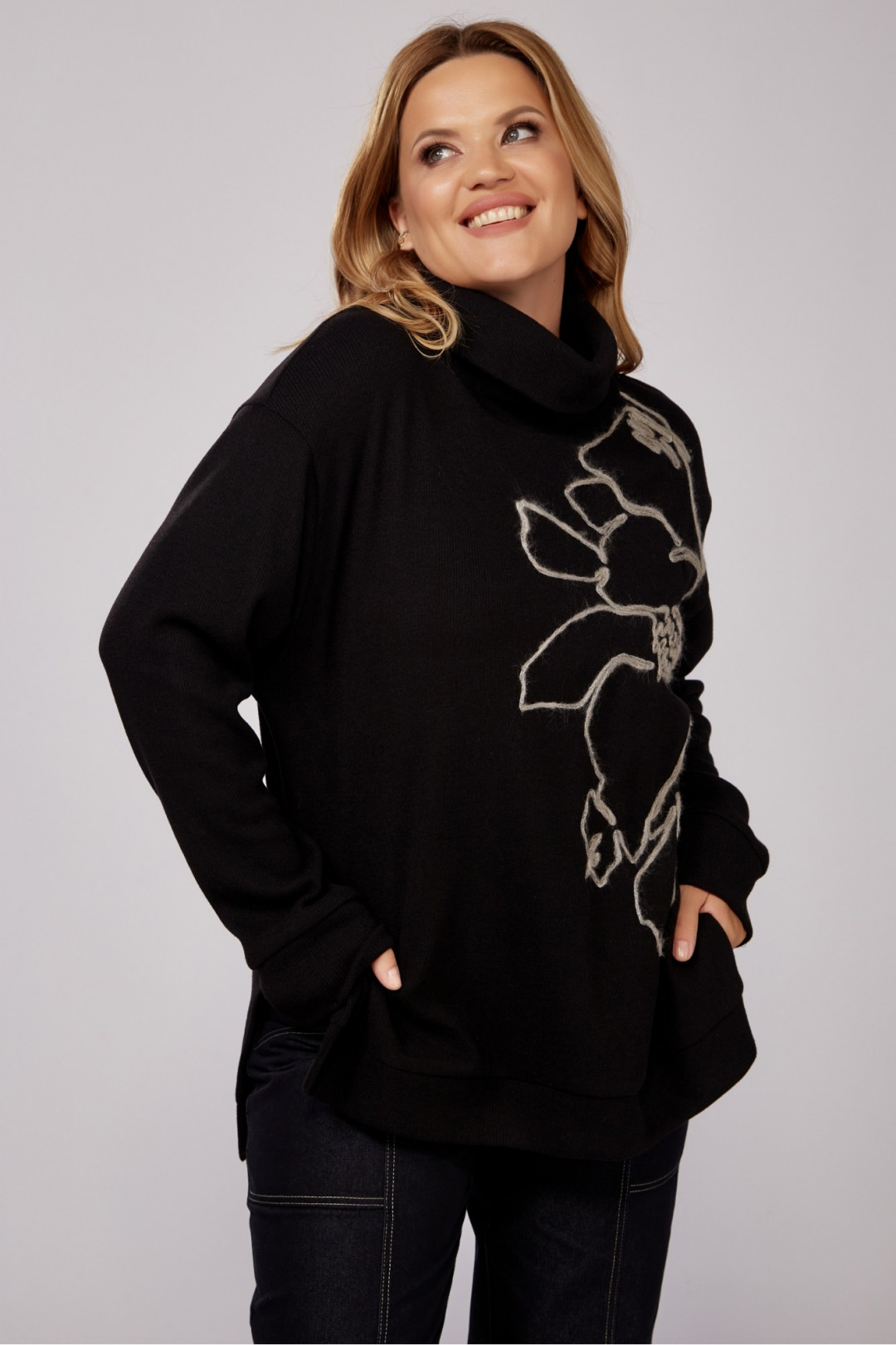 Джемпер LAIKONY L-701ч - фото 1