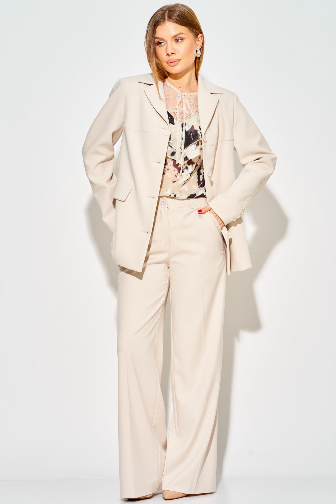 Жакет LAIKONY L-814 слоновая кость