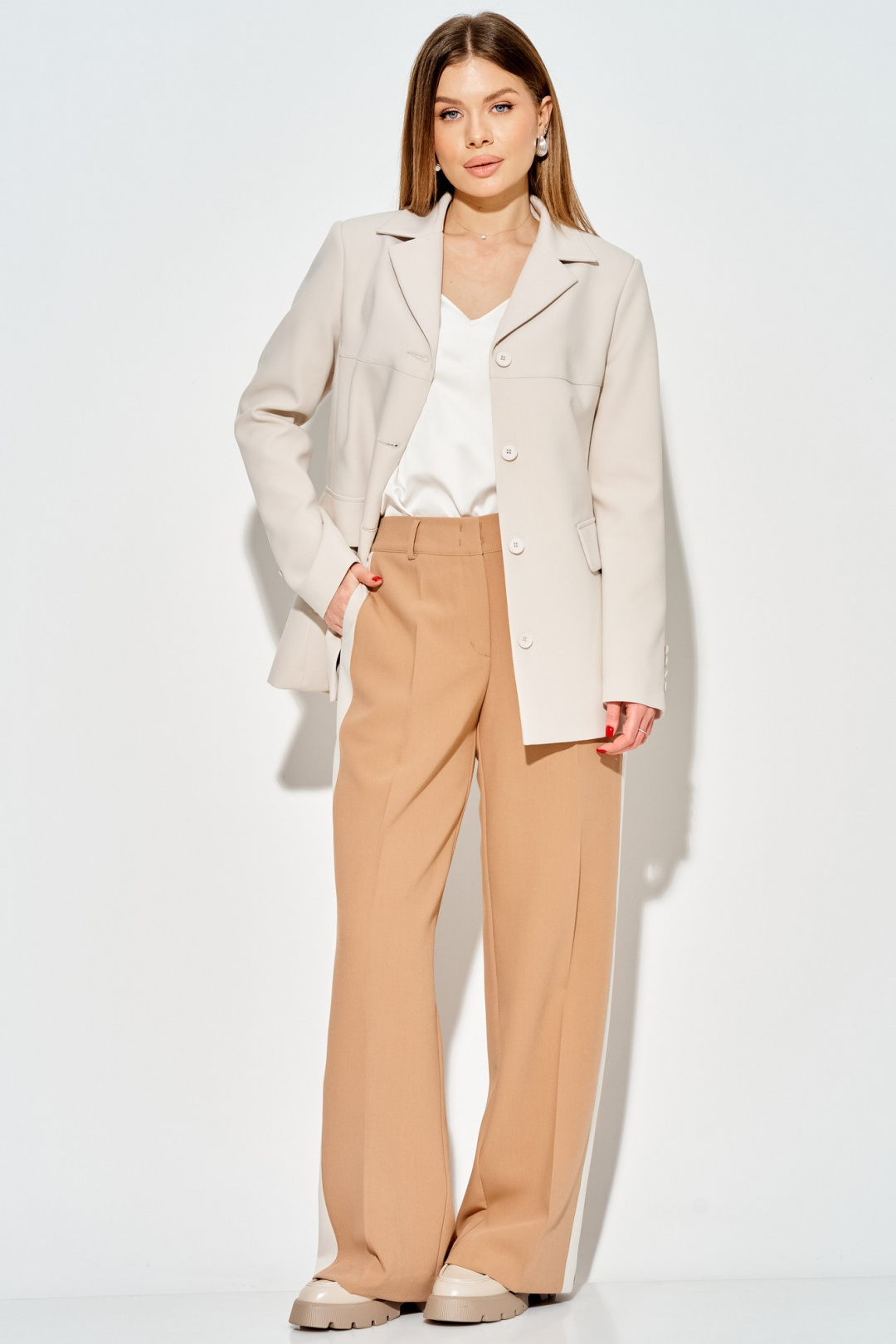 Жакет LAIKONY L-814 слоновая кость