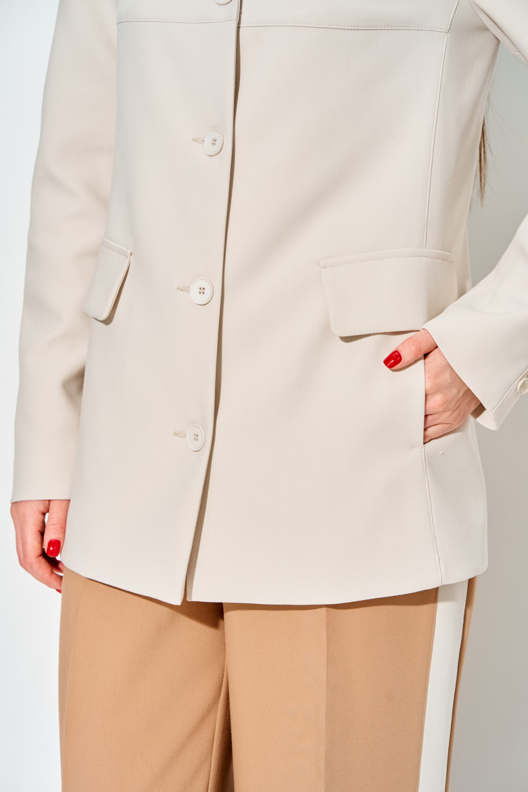 Жакет LAIKONY L-814 слоновая кость