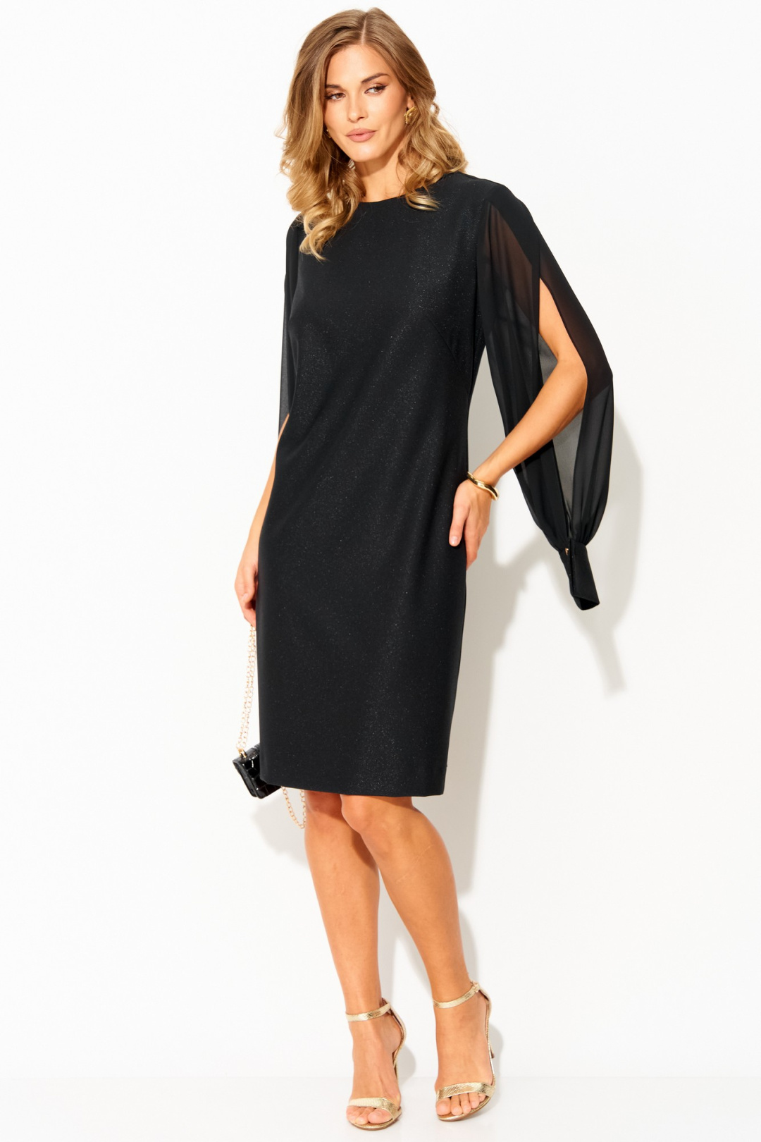 Платье LAIKONY L-883 черный - фото 5