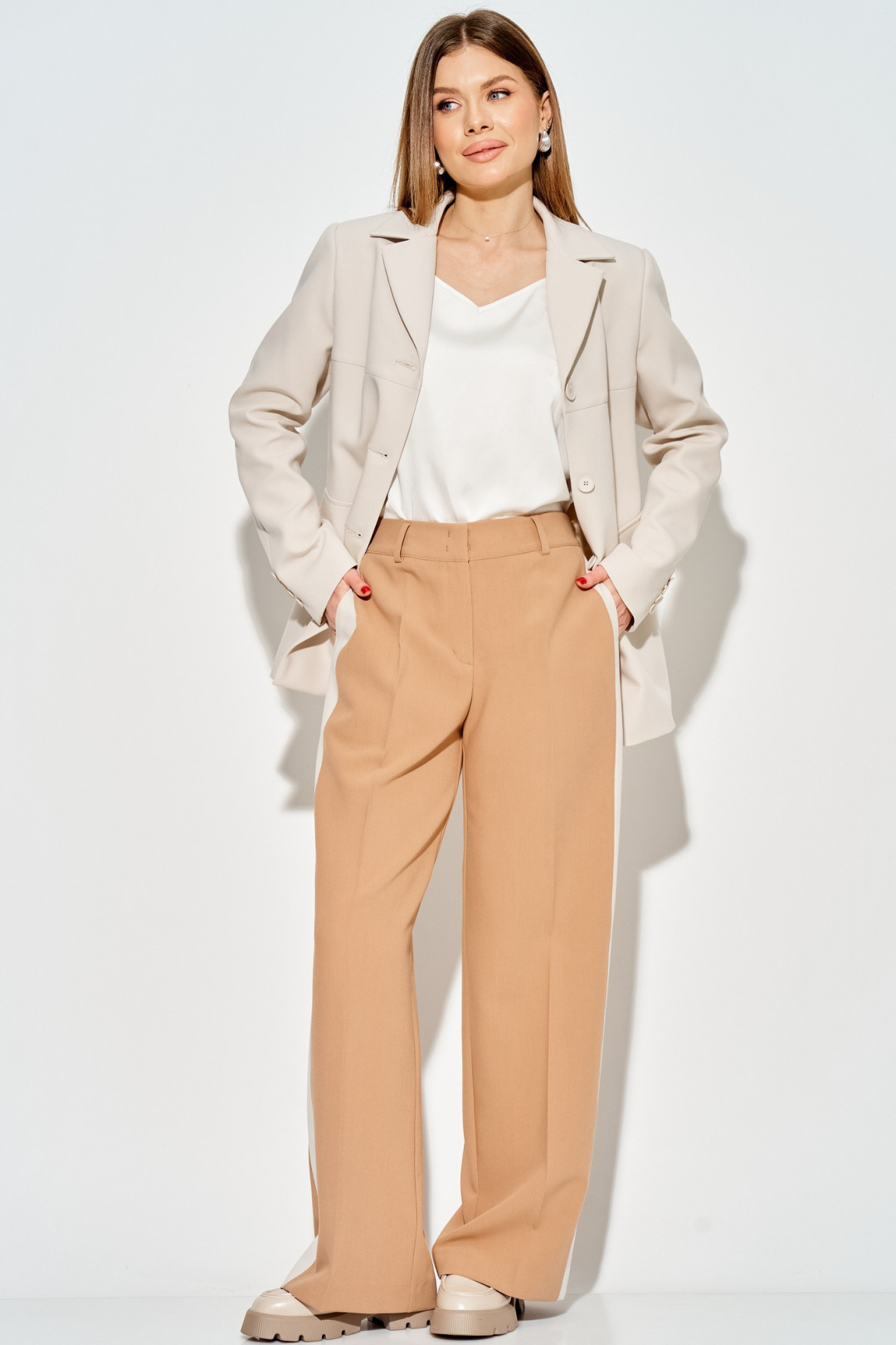 Брюки LAIKONY L-914 карамель - фото 2