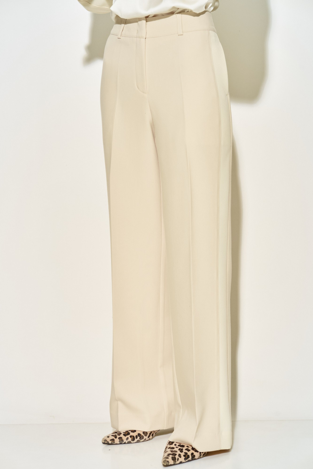 Брюки LAIKONY L-914 кремовый - фото 4