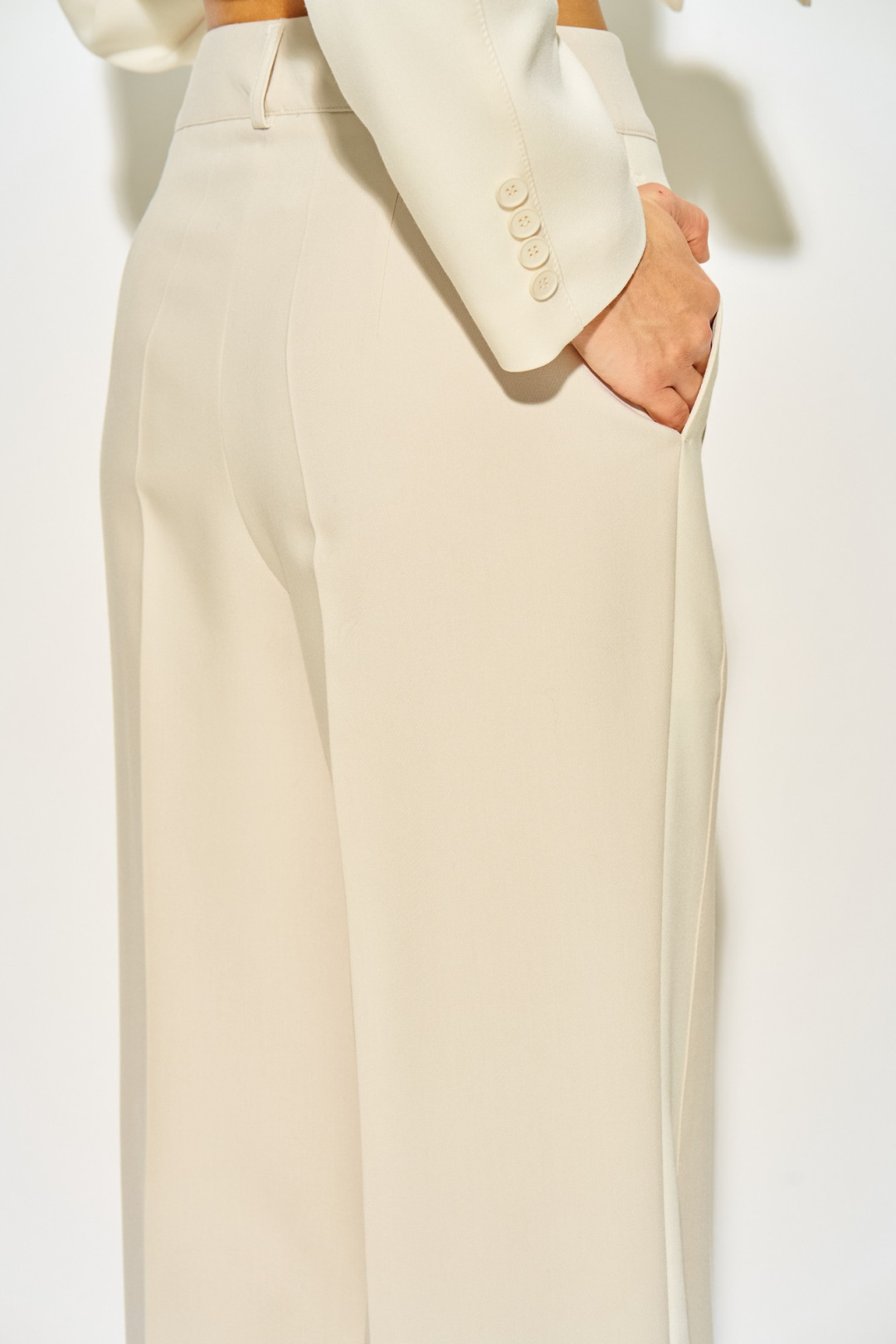 Брюки LAIKONY L-914 кремовый