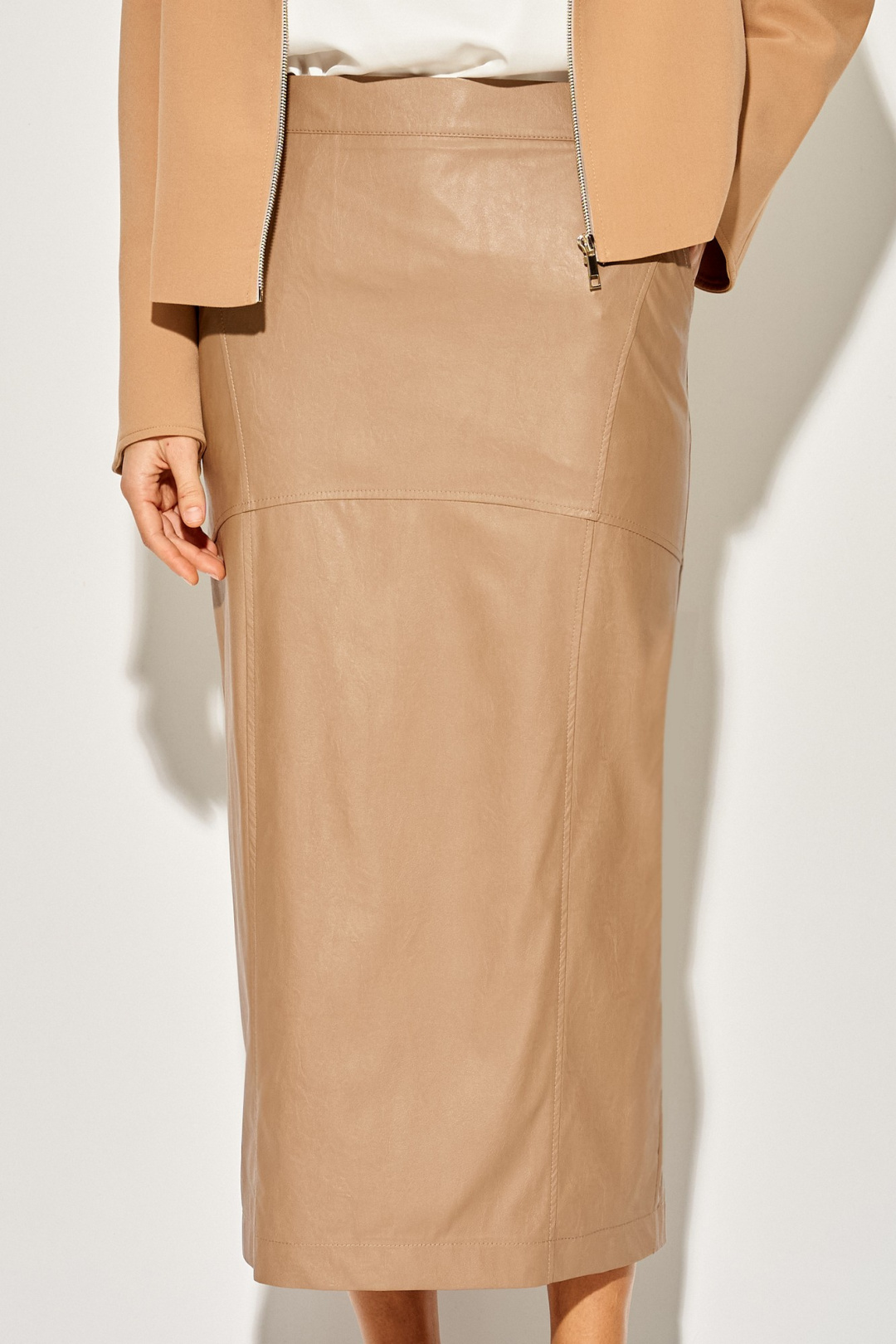 Юбка LAIKONY L-924 карамель - фото 3