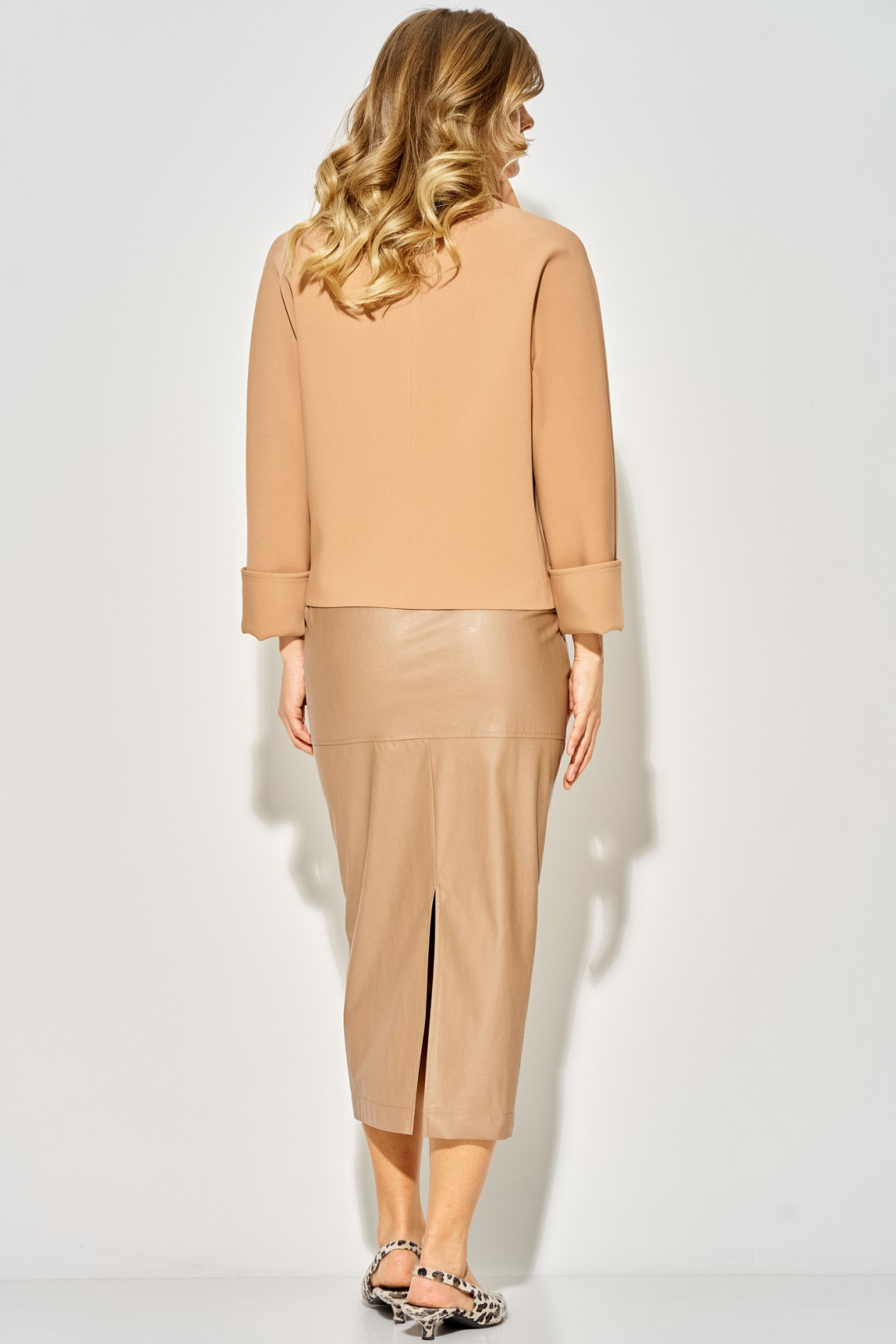 Юбка LAIKONY L-924 карамель