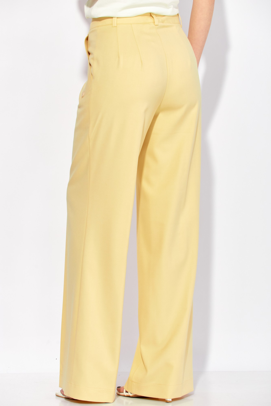 Брюки LAIKONY L-942-2 сливочный - фото 6