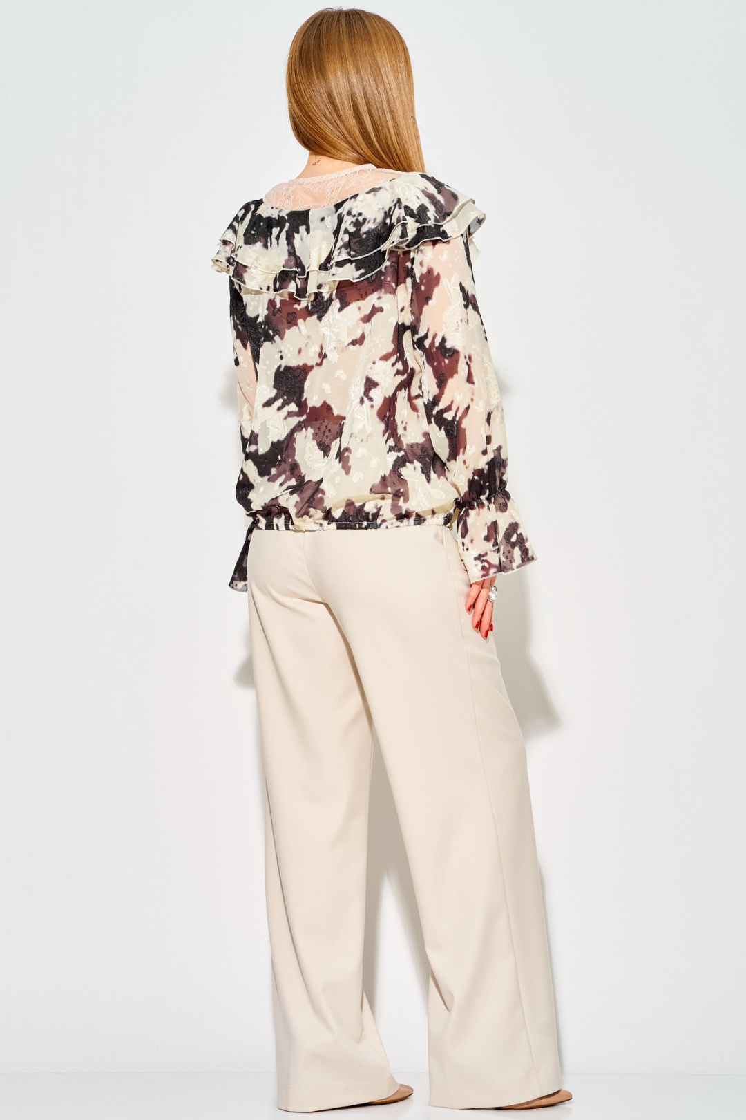 Брюки LAIKONY L-942-2 слоновая кость