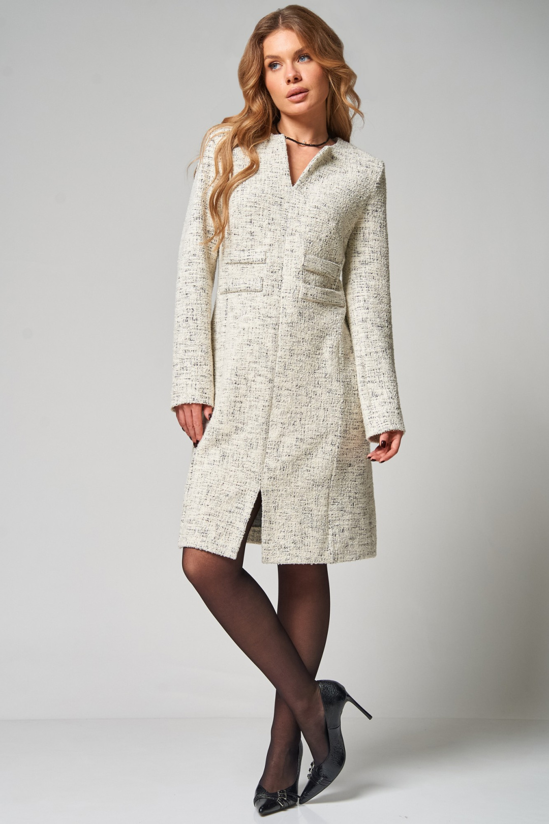 Платье LAIKONY L-963 экрю - фото 1