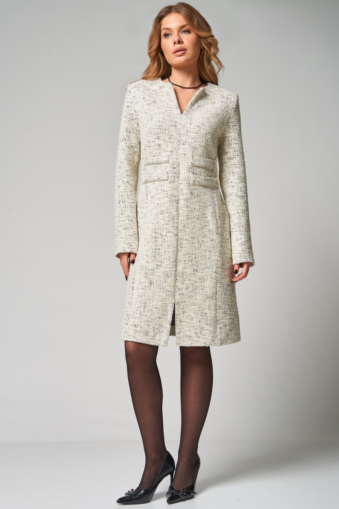 Платье LAIKONY L-963 экрю - фото 2