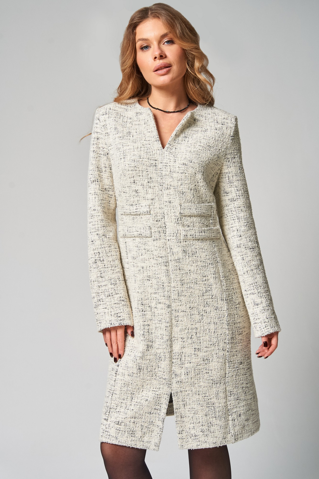 Платье LAIKONY L-963 экрю - фото 4