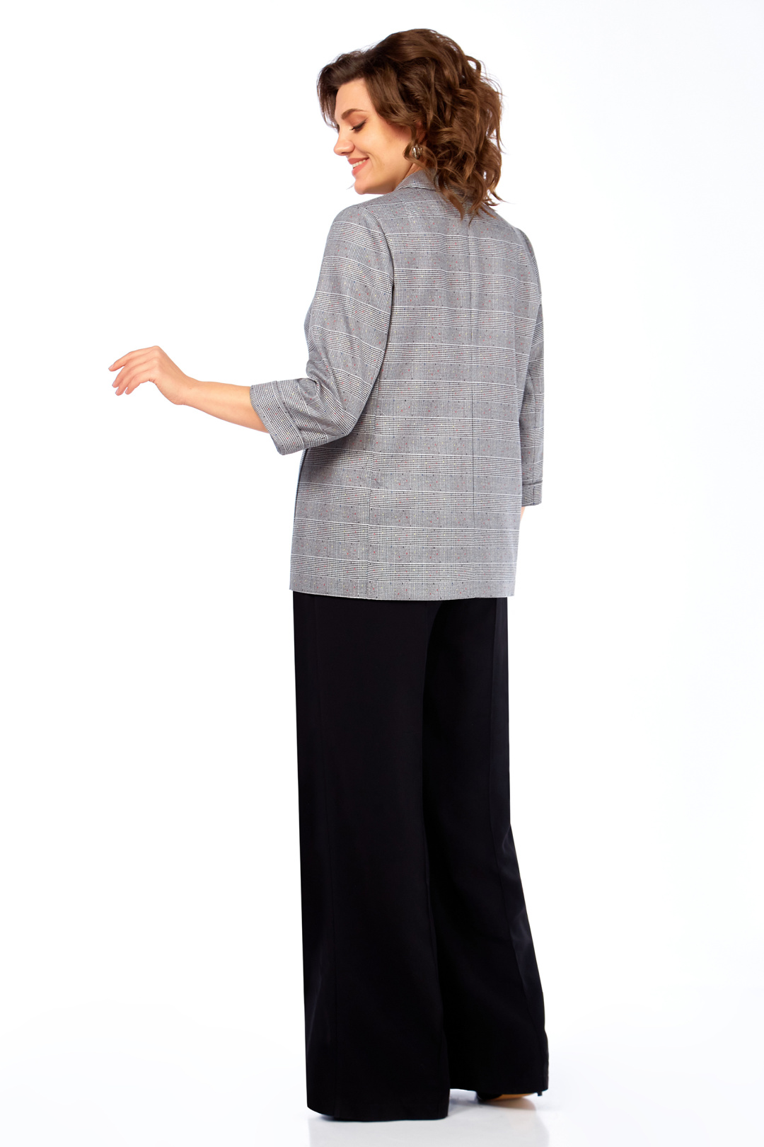 Жакет LaKona 11429 серый - фото 3