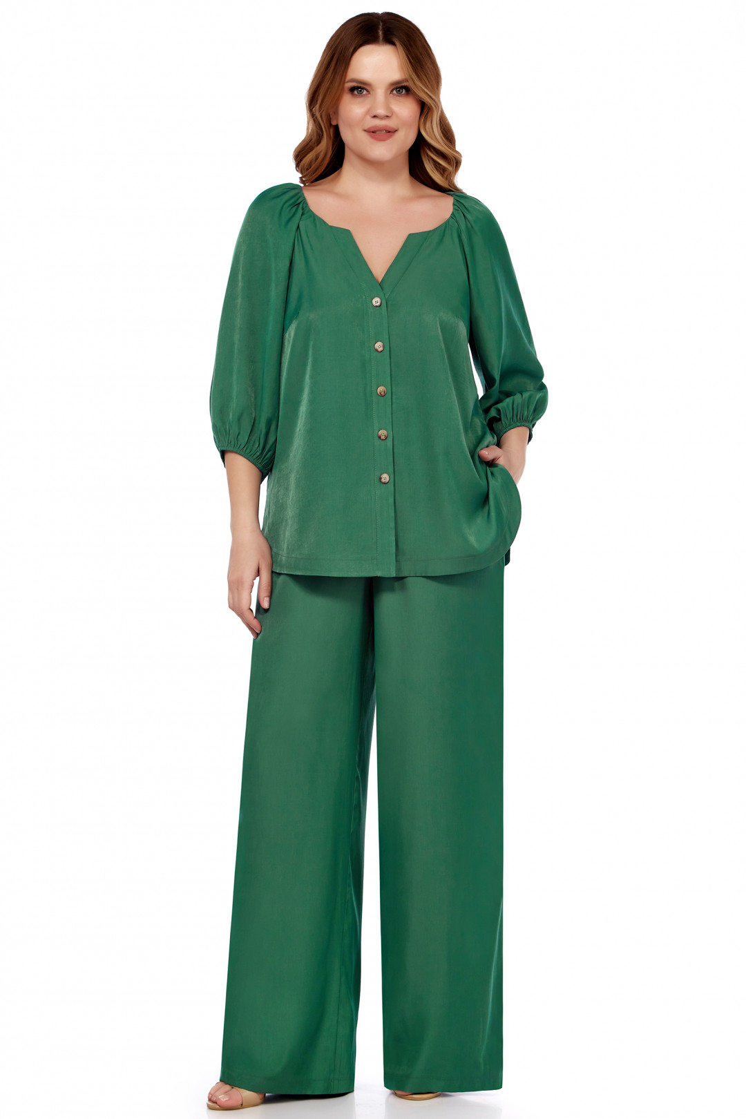 Костюм LaKona 11514 морская зелень - фото 1