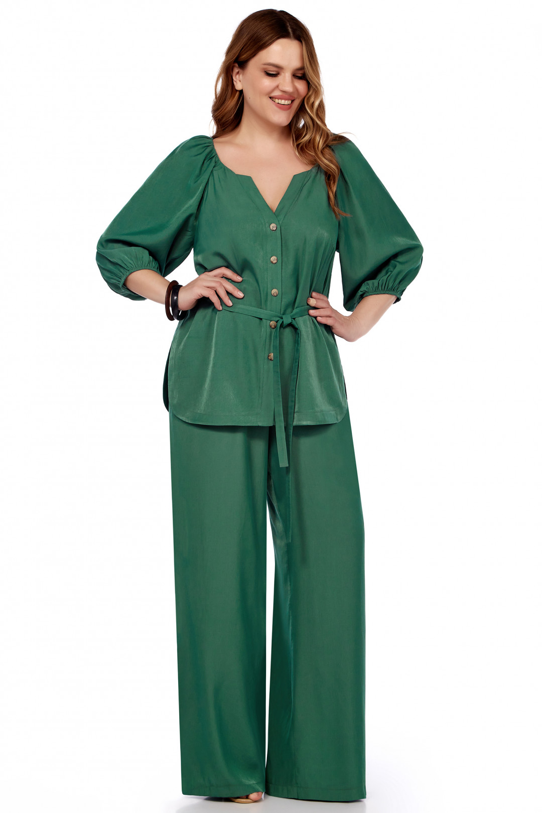 Костюм LaKona 11514 морская зелень - фото 3