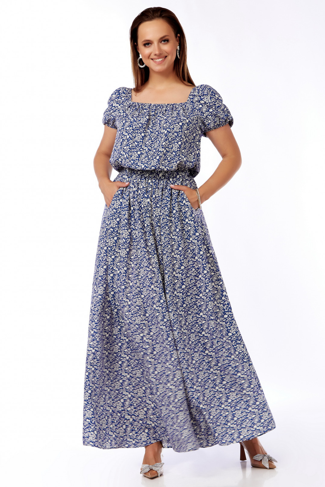 Платье LaKona 11522 голубой - фото 3