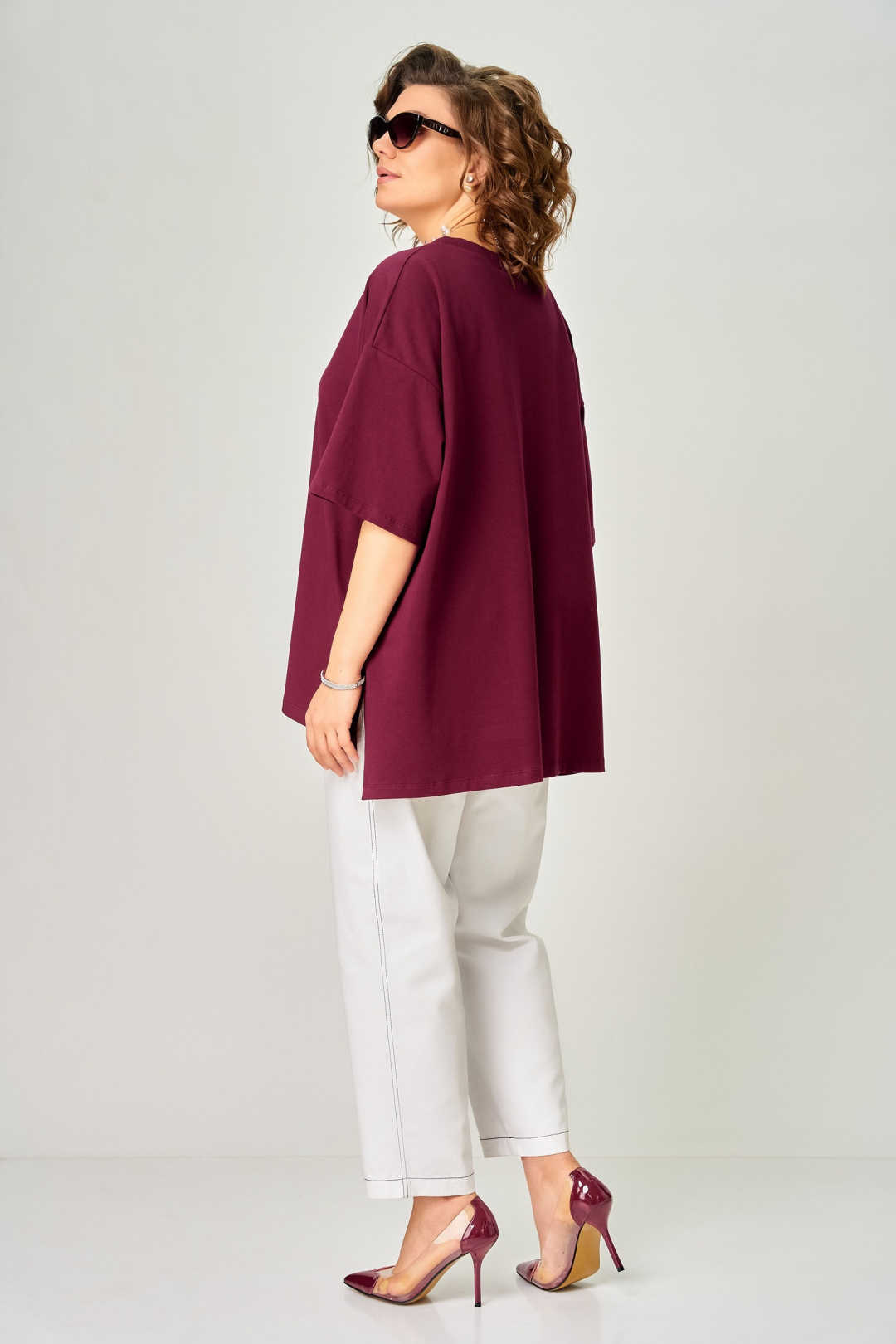 Футболка LARINI 090 бордовый