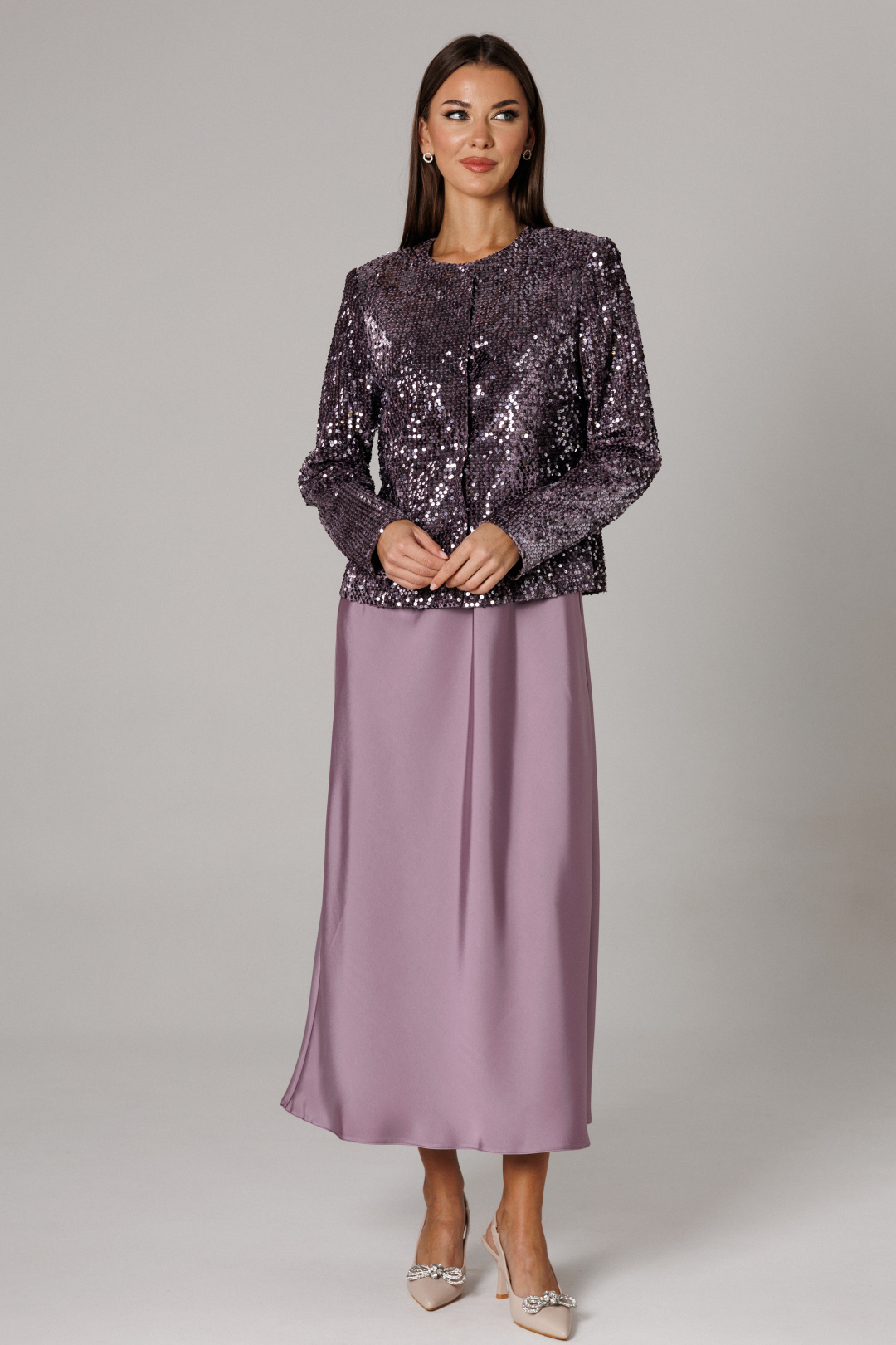 Комплект Lars Style 1154 лиловый - фото 3