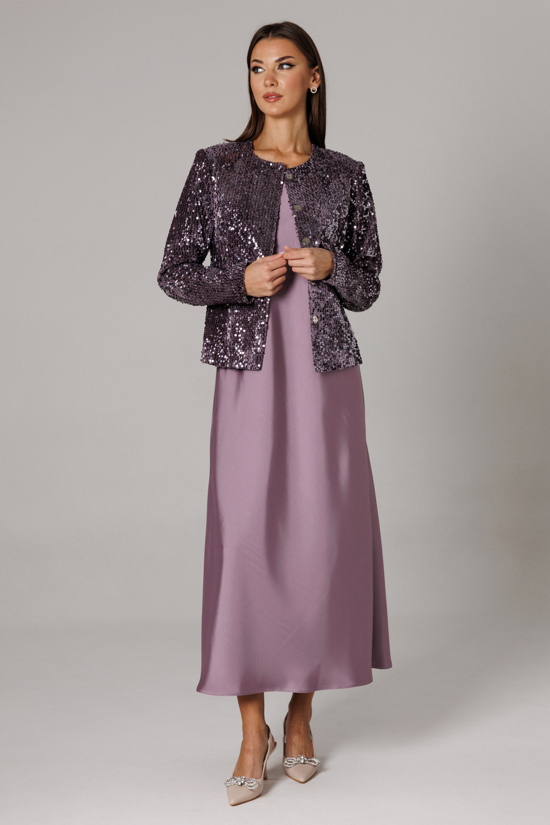 Комплект Lars Style 1154 лиловый - фото 6