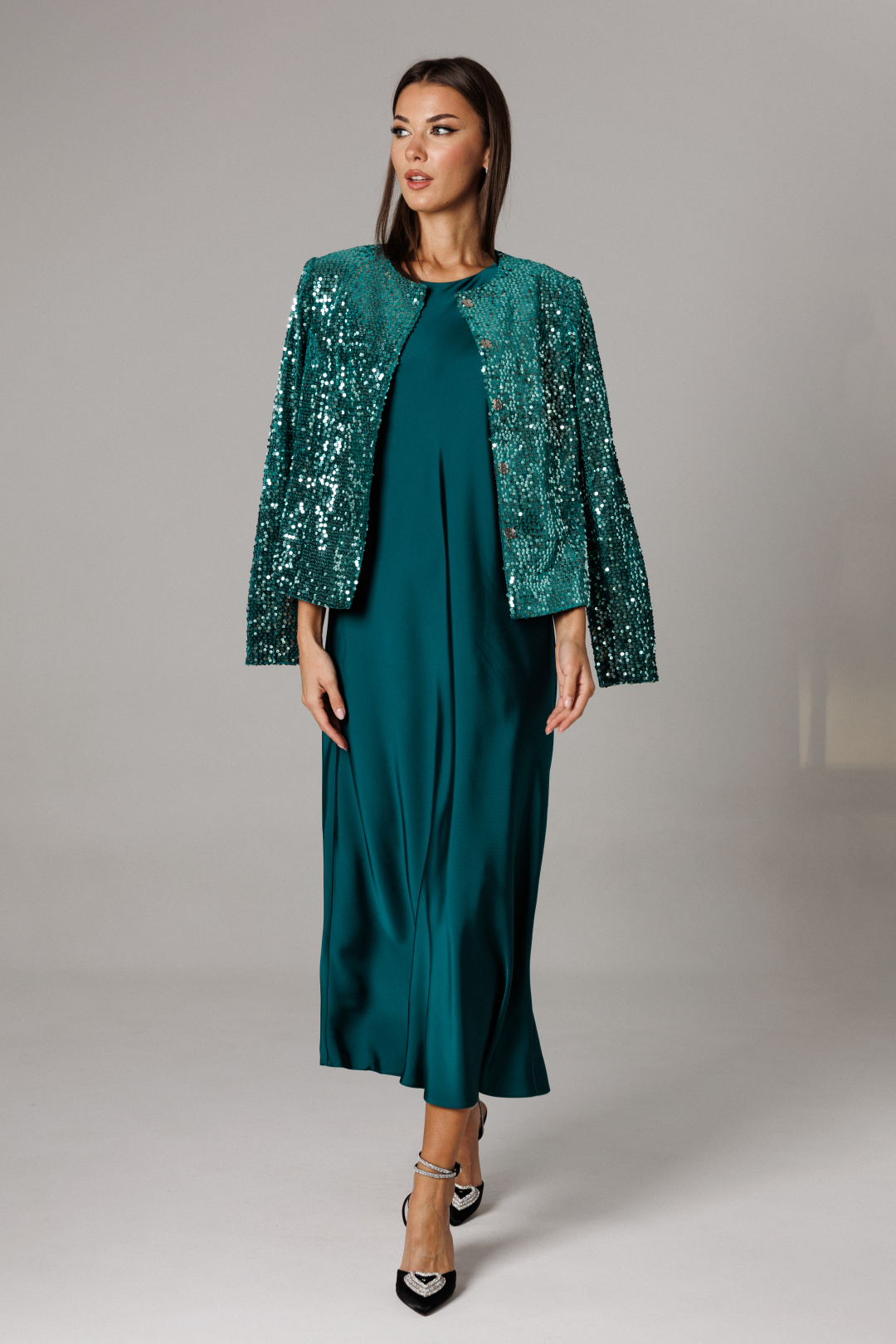 Комплект Lars Style 1158 оттенки_изумрудного - фото 5