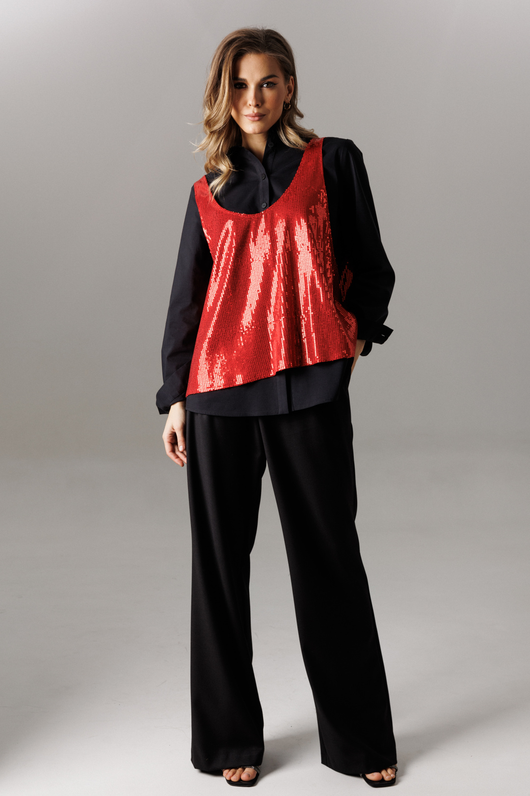 Костюм Lars Style 1189 красный+черный - фото 1