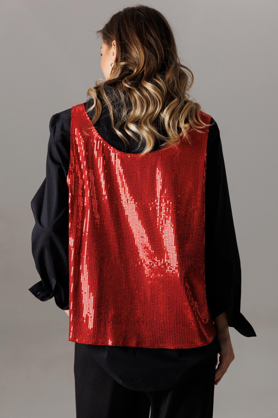 Костюм Lars Style 1189 красный+черный - фото 3