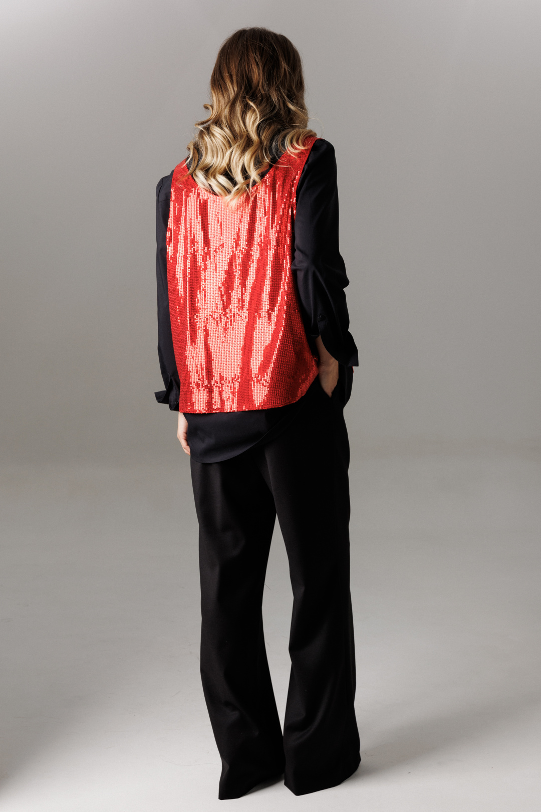 Костюм Lars Style 1189 красный+черный - фото 4