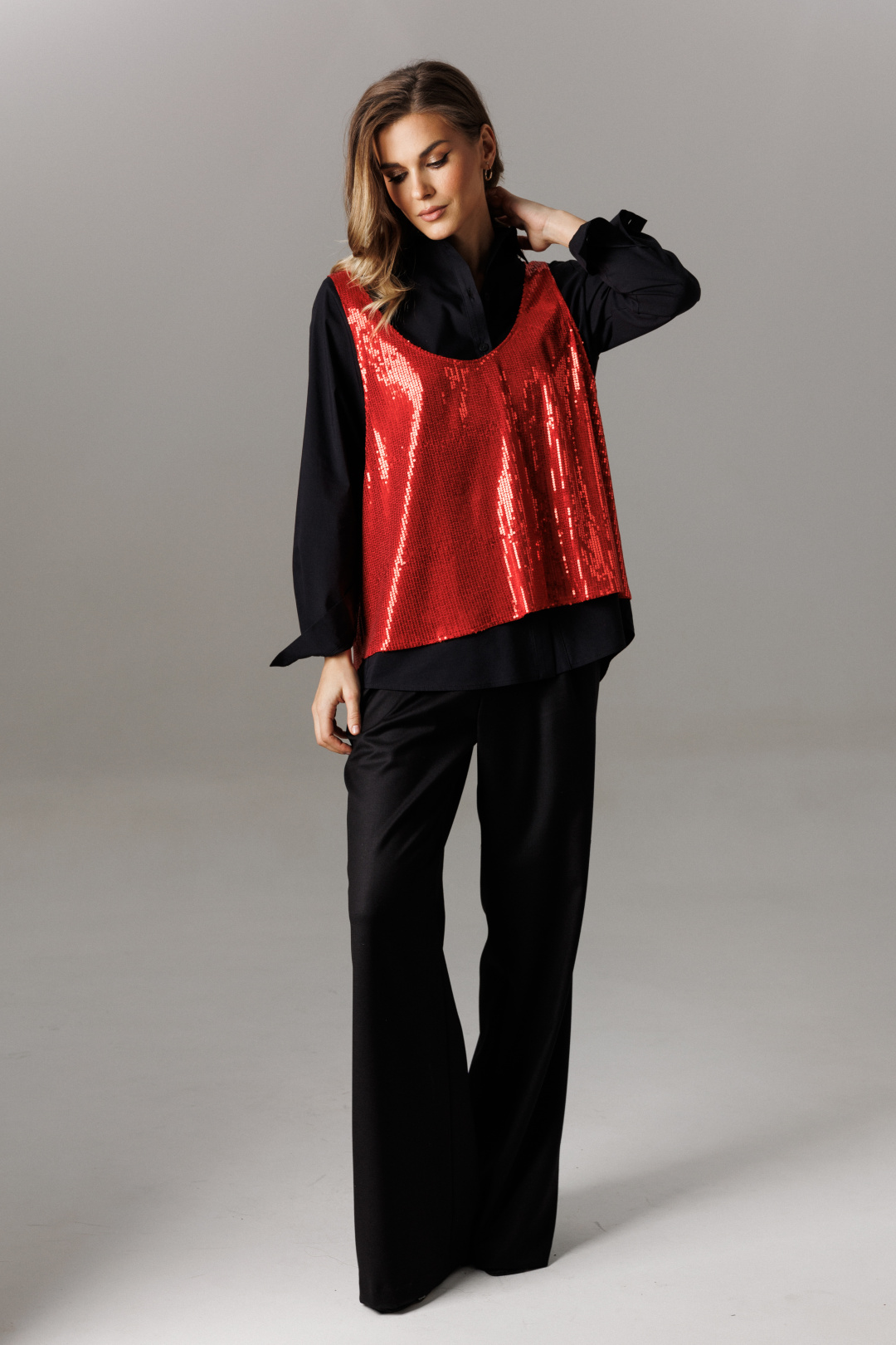 Костюм Lars Style 1189 красный+черный - фото 6