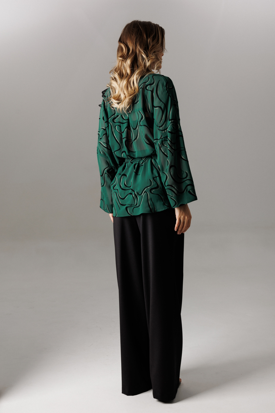 Костюм Lars Style 1192 черный+зеленый - фото 5