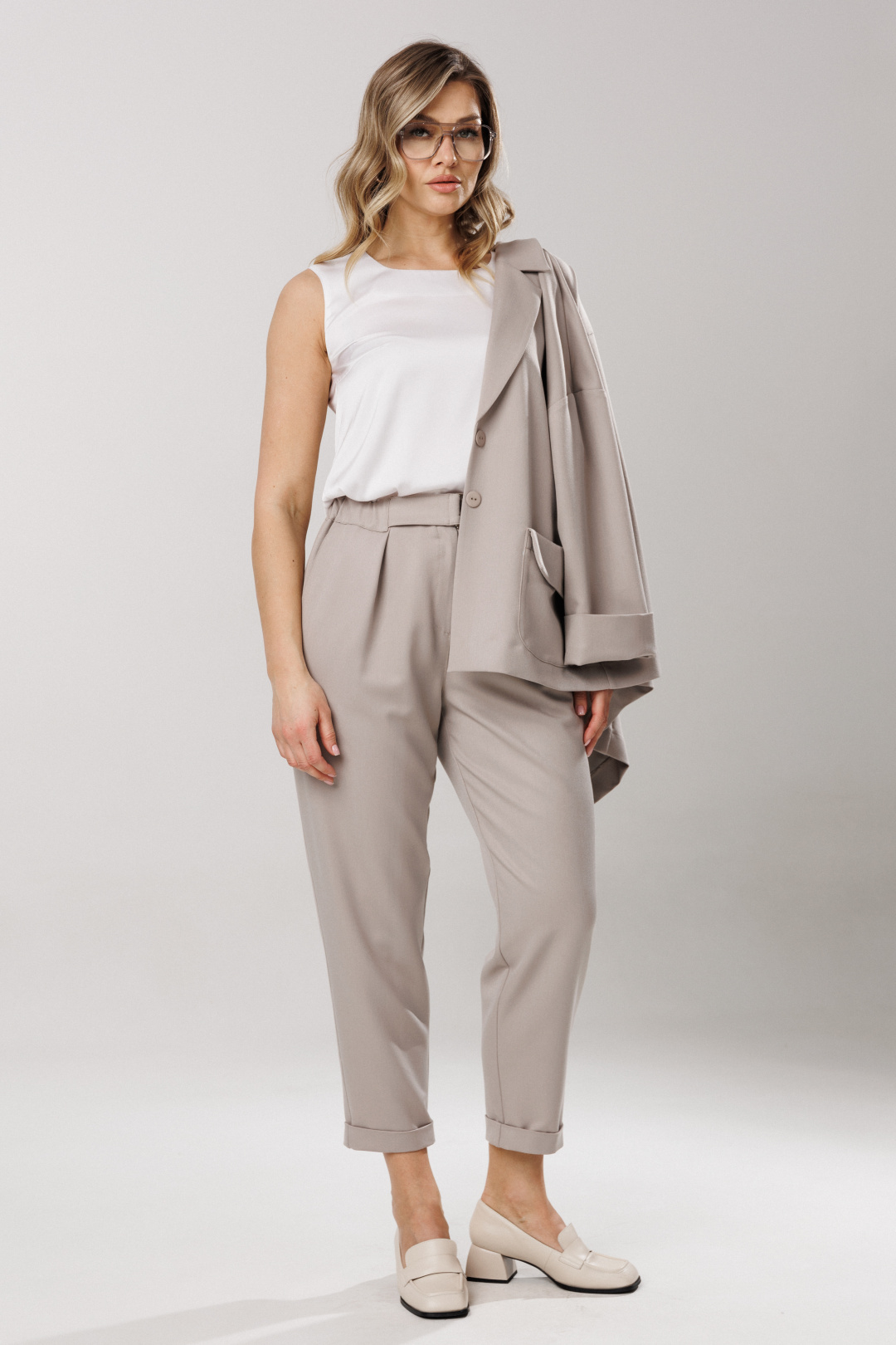 Костюм Lars Style 1201 оттенки серого - фото 6