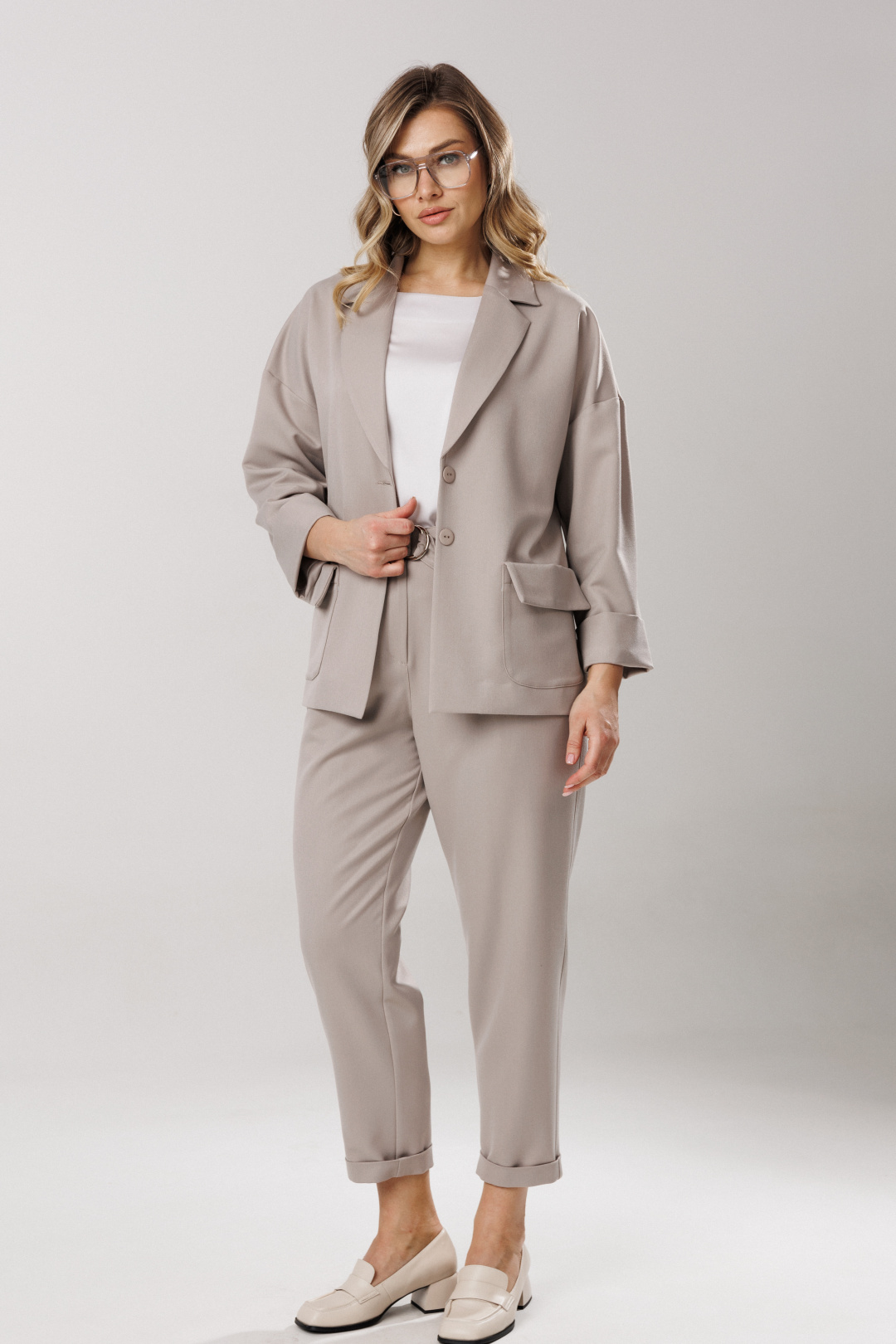 Костюм Lars Style 1201 оттенки серого