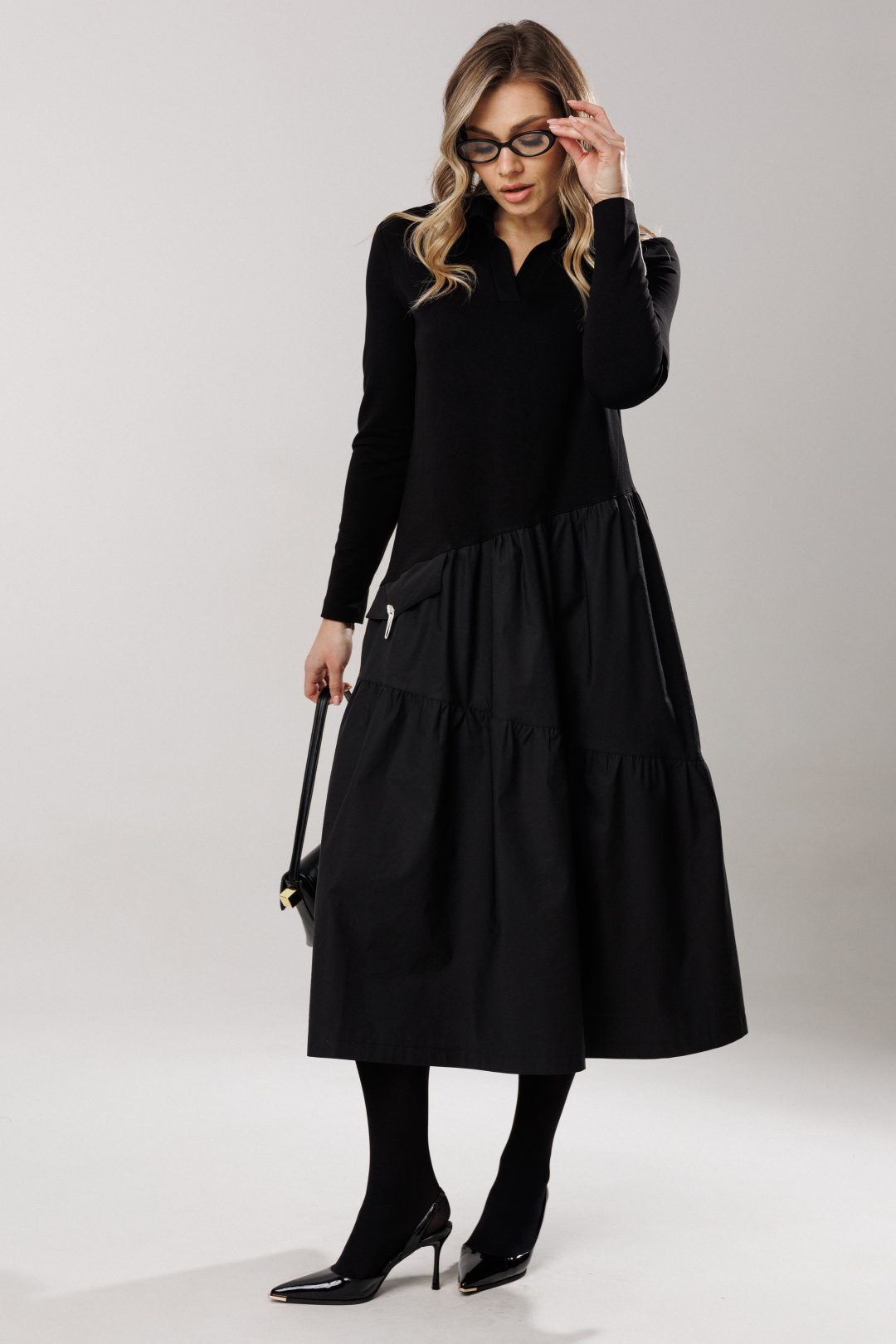 Платье Lars Style 1204/1 черный