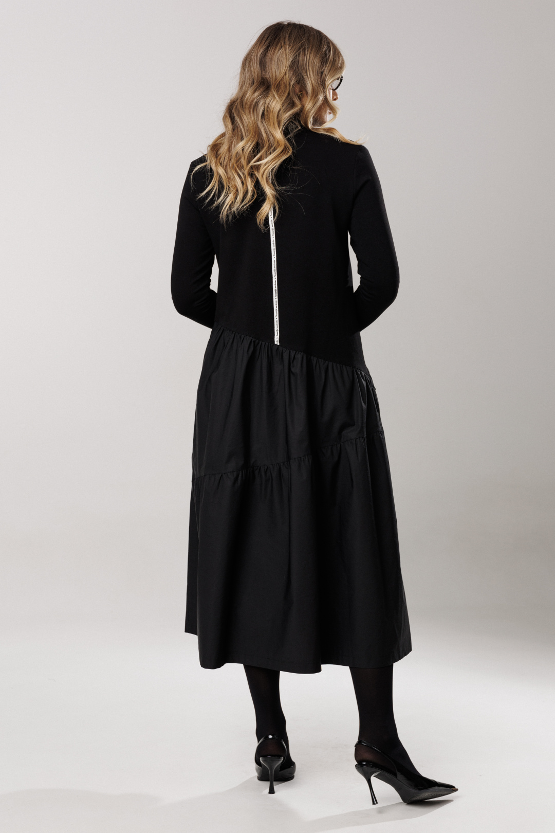 Платье Lars Style 1204/1 черный - фото 2