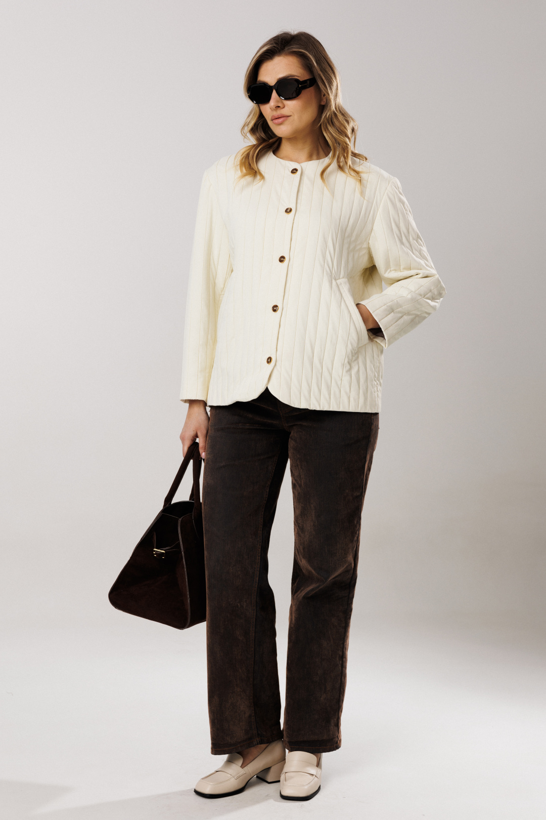 Жакет Lars Style 1207 молочный - фото 2