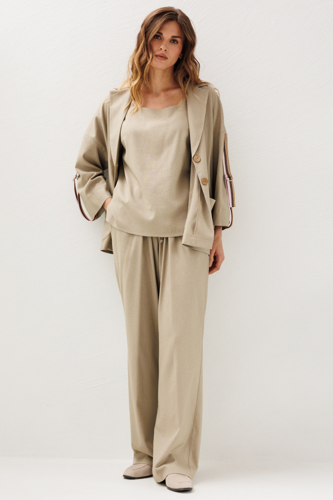 Костюм Lars Style 1229 оттенки бежевого