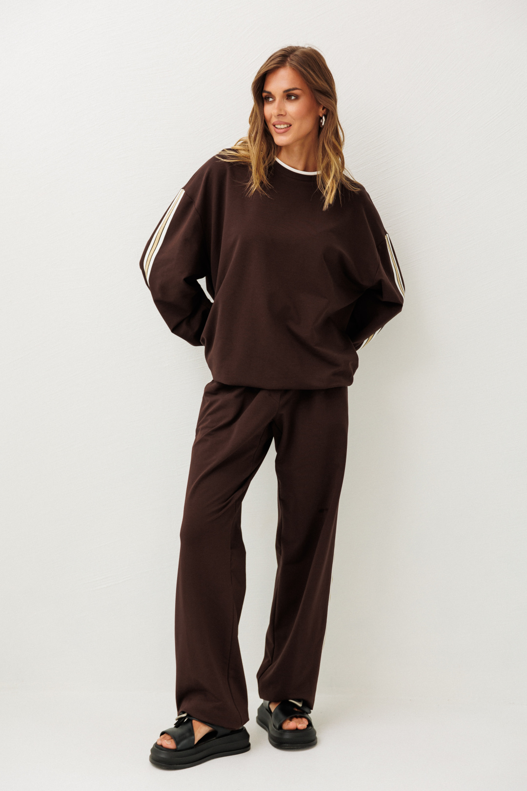 Костюм Lars Style 1242 оттенки шоколадного
