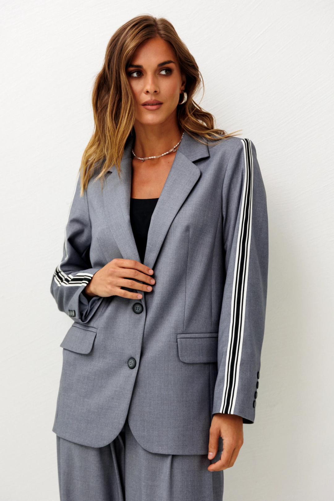 Костюм Lars Style 1244 оттенки серого