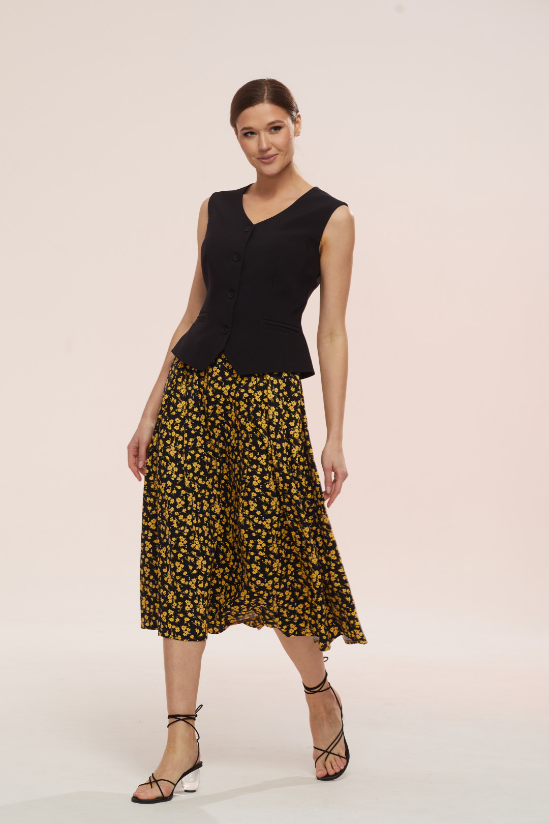 Костюм Lars Style 757  черный, желтый - фото 1