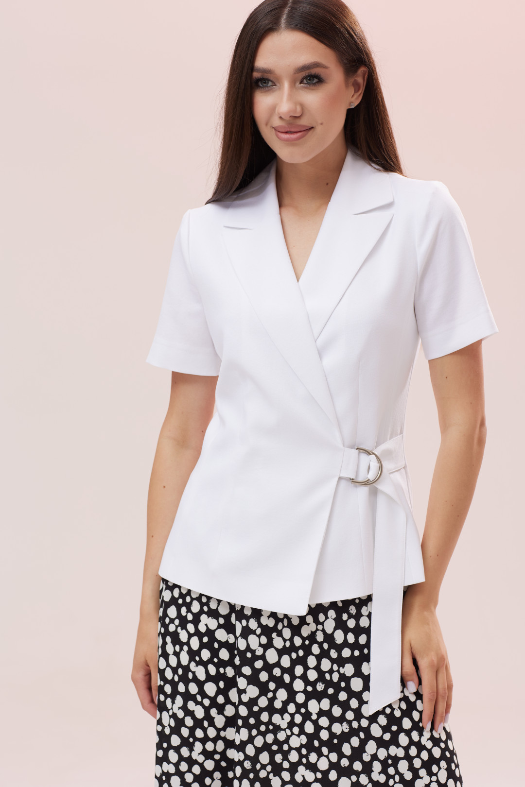 Костюм Lars Style 784/1 белый, черный - фото 1