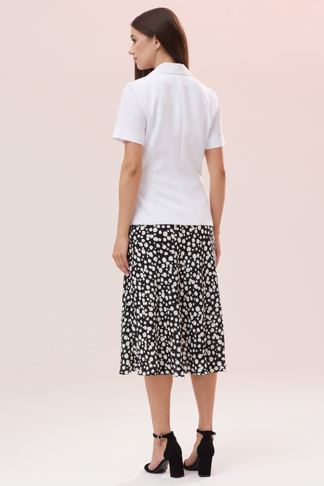 Костюм Lars Style 784/1 белый, черный - фото 2