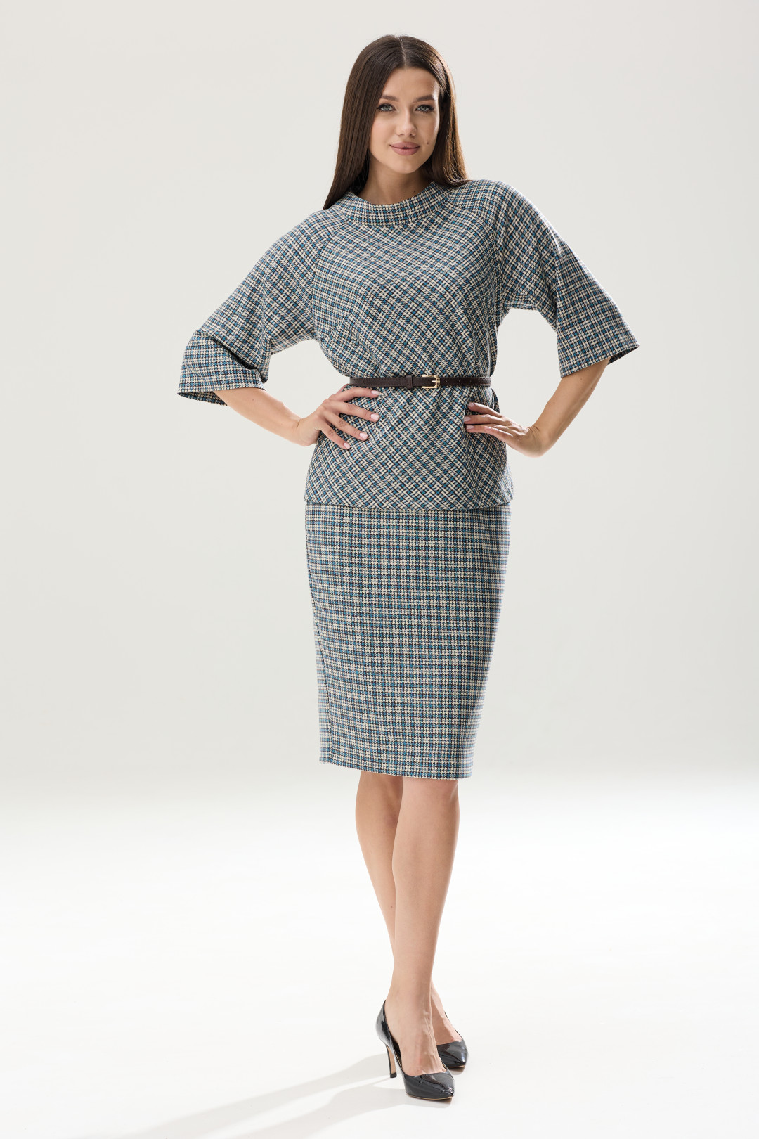 Костюм Lars Style 819 голубой, бежевый - фото 3