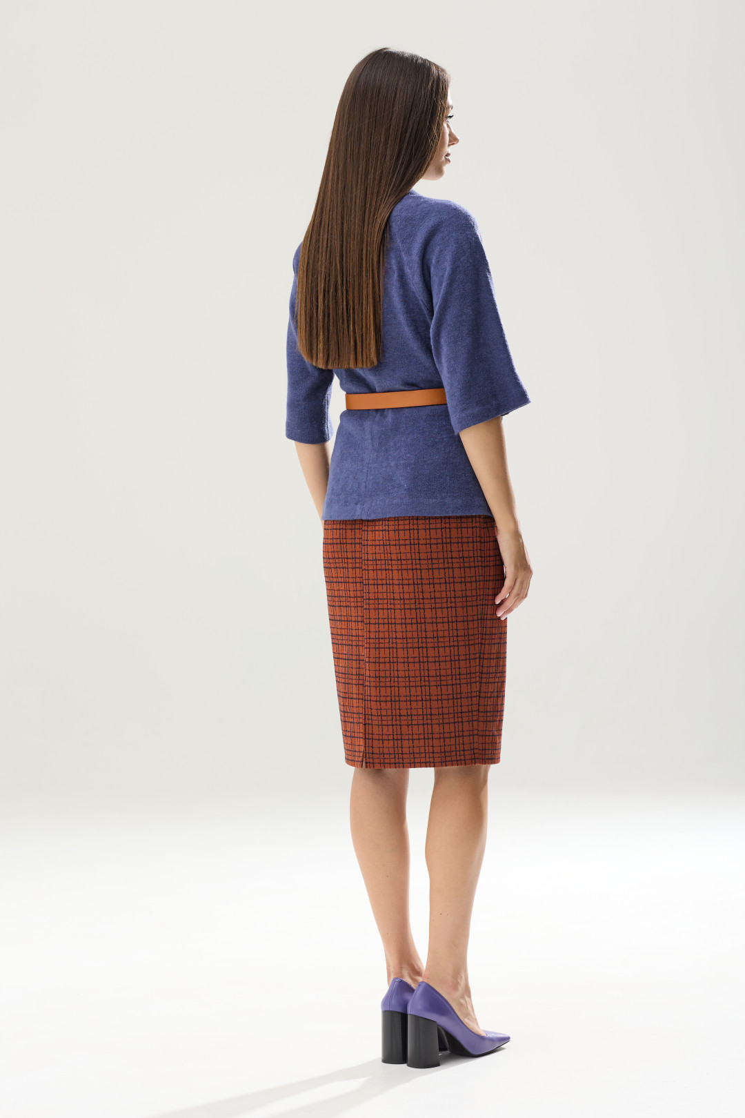 Костюм Lars Style 824 синий, терракотовый - фото 2