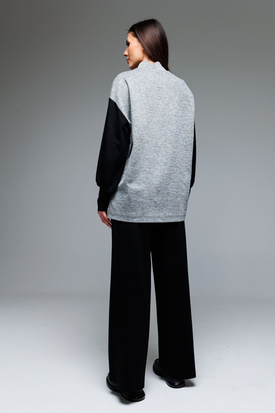 Костюм Lars Style 851 серый, черный - фото 5