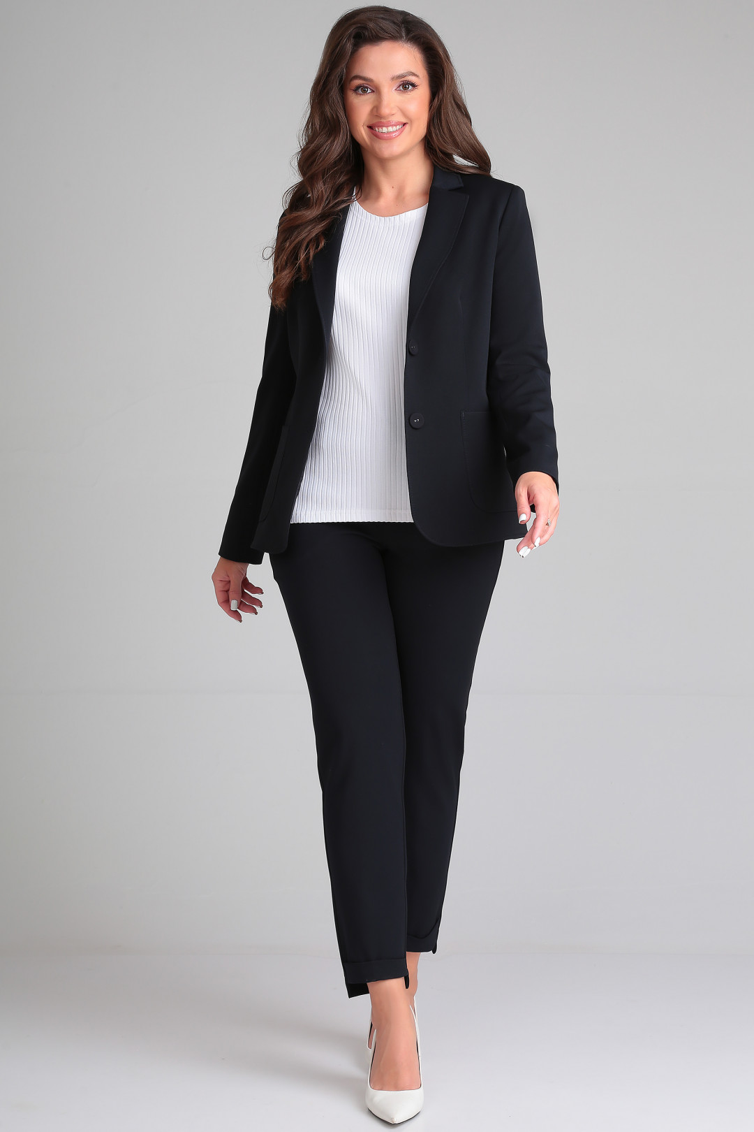 Брюки LeNata 10098 темно синий