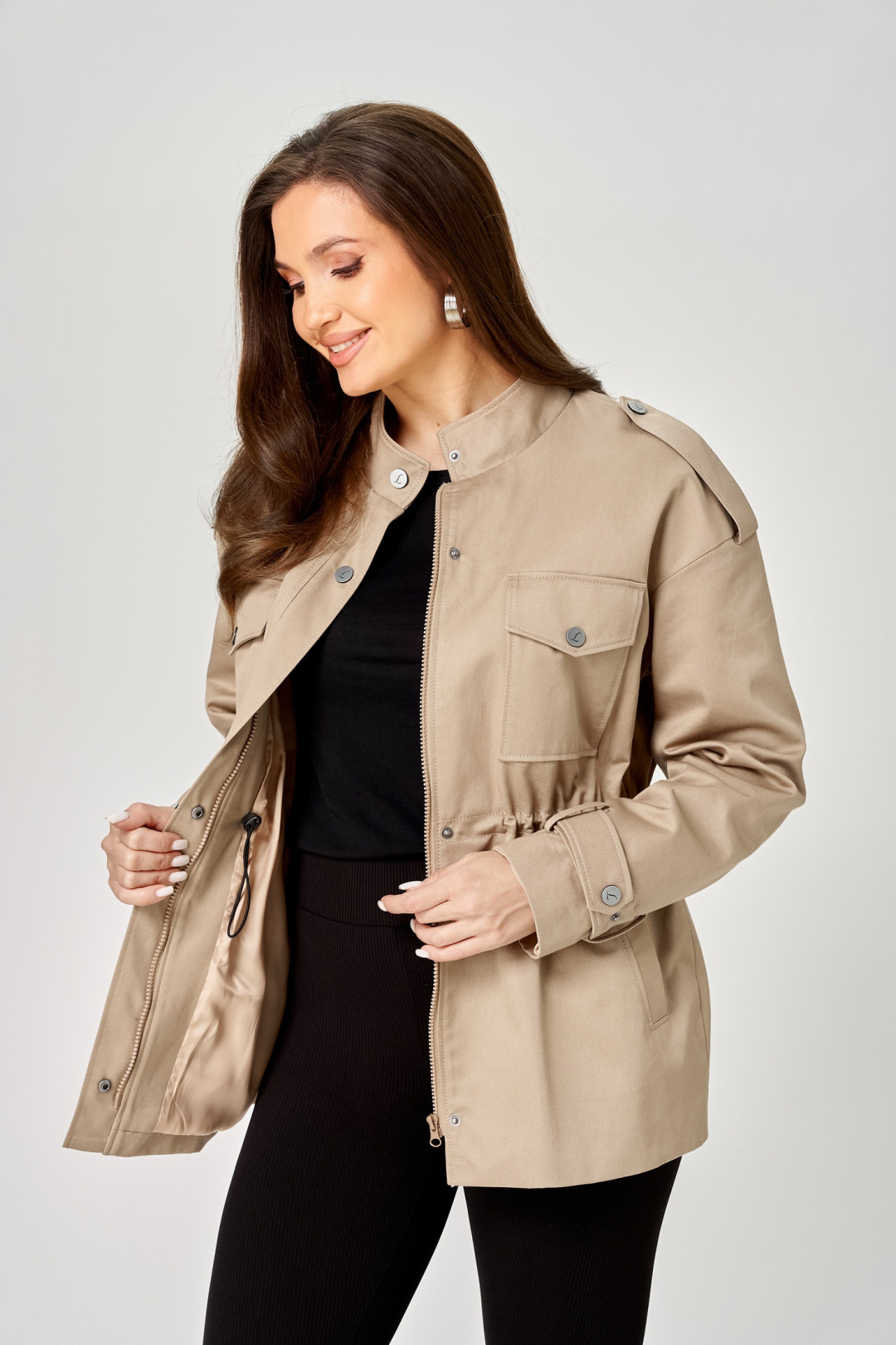 Куртка LeNata 13559 бежевый